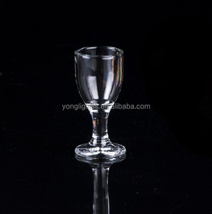 Bicchiere da 10ml con stelo, mini bicchiere da vino, bicchierini con stelo
