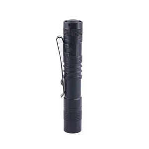 Mini Pen Light XPE 1*AAA Emergency Portable Hunting Camping Tactical Led Flashlight Aluminum Pen Flashlight