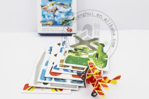 Giấy 3D Câu Đố Máy Bay Mô Hình - Product Image 3