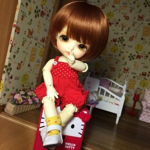 2015 nuevo estilo chico muñeca peluca peluca <span class=keywords><strong>de</strong></span> pelo natural - Product Image 1