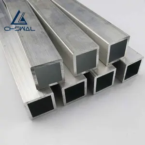 6061 6082 2024 7005 Extruded Rectangular 10ミリメートルAluminium Square Tube