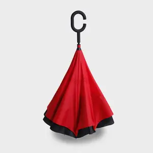 O fabricante de guarda-chuva da china kazbrella design cabeça para baixo invertido guarda-chuva