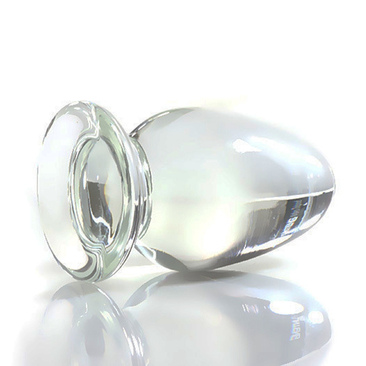 DIY Anal Plug Crystal Butt for Couple Massager Glass Dildo
