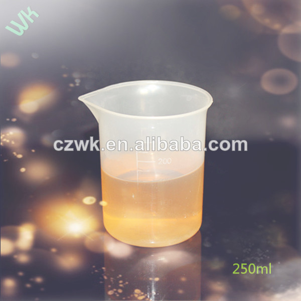 Pp ясно пластмассовых стаканчиков с ценой деления, 250ml