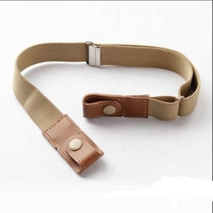 Enfants En Gros Personnalisé Coloré Sans Boucle de Libération Rapide de Bout Droit <span class=keywords><strong>Élastique</strong></span> <span class=keywords><strong>Ceinture</strong></span> Pour Jeans - Product Image 2