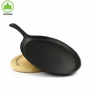 Cast di ferro crepe pan