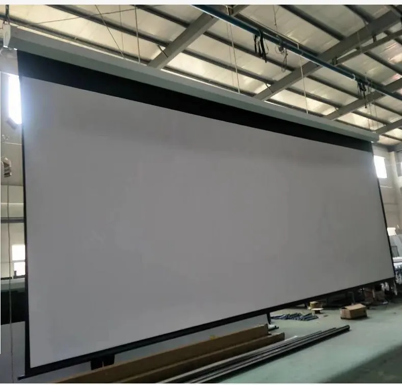 Sinema ekran 500 inç sinema ekranı büyük boy projeksiyon ekranı