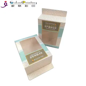 Luxury Tuck Top Cardboard Box For Soap,Sponge Soap Carton Box Packaging,Oval Soap Box With PVC Window Paper Box