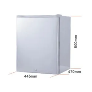 Factory supply DC 12v 24v solar power 50L refrigerator fridge freezer