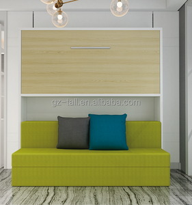 Juegos <span class=keywords><strong>de</strong></span> muebles <span class=keywords><strong>de</strong></span> dormitorio duraderos, montado en la <span class=keywords><strong>pared</strong></span>, plegables, ahorra espacio, camas <span class=keywords><strong>de</strong></span> madera, <span class=keywords><strong>literas</strong></span> con sofá - Product Image 3