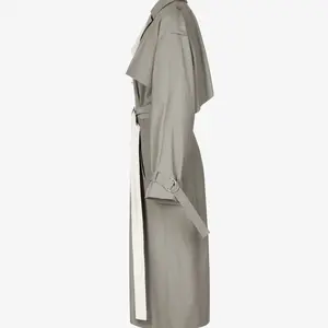 Coat For Woman High Quality Oversized Flowing Women Slim Trench Coat For Women