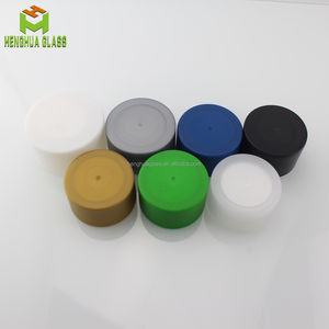 Bouteille de jus en <span class=keywords><strong>verre</strong></span> ronde de 16 oz (500 ml) avec logo personnalisé, style Voss, contenant d'eau minérale liquide, bouteille en <span class=keywords><strong>verre</strong></span> liquide avec bouchon en <span class=keywords><strong>plastique</strong></span> - Product Image 4