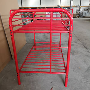 Двухъярусная металлическая кровать двухъярусная кровать для взрослых для спальни или гостиной, домашняя мебель - Product Image 4