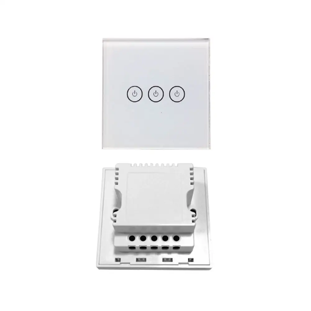 WIFI Touch Switch Panel Cover Smart Home Remote Control Lamp Touch Switch Shell plastic shell