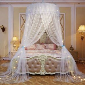 <strong>Bed</strong> Curtains Canopy Mosquito Net <strong>for</strong> Girls <strong>Kids</strong> Round Dome Romantic Bedframes Canopy Large Size Bedroom Decor Dream <strong>Tent</strong> - Product Image 4