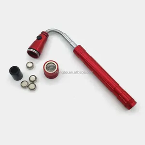 Wholesaler Aluminum 3 Led Expandable FlashlightとMagnet Base