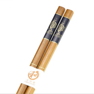 ตะเกียบไม้แบบใช้แล้วทิ้ง5ชิ้นในหนึ่งชุดกล่องของขวัญ - Product Image 3