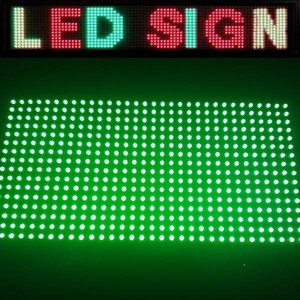 Amanecer P7.62 programable LED scrolling firmar, moneda cambio - Product Image 1