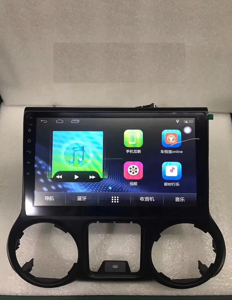 Xinyoo Car Multimedia Player para Jeep Commander/Compass/Wrangler/Comando de Rádio Android 9.1 Carro DVD GPS MP5 jogador