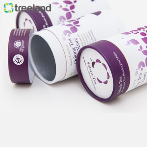 <span class=keywords><strong>Fancy</strong></span> món quà Trà Kraft bao bì các tông ống hộp tròn với Matt cán cho giấy hình trụ Quà Tặng - Product Image 3