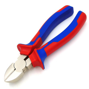 Kìm cắt cáp đa năng kiểu Đức, cắt dây chéo, cán nhựa PVC, cắt dây thép, răng cưa, tự làm, nhôm/nhựa, OEM - Product Image 2