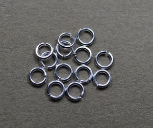 Bague de saut fermée en argent sterling de 8mm Fabricant et fournisseur de composants en argent de la meilleure qualité - Product Image 2