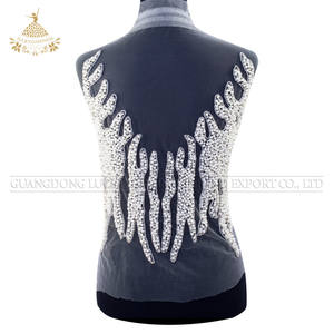 Gaun Pengantin Buatan Tangan Berkualitas Tinggi <span class=keywords><strong>DRA</strong></span>-128 Tambalan Gaun Pengantin - Product Image 2