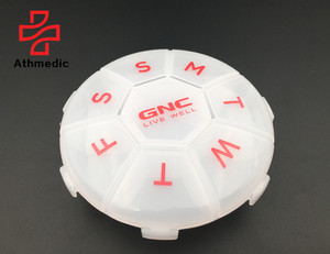 2025 athmedic cấp thực phẩm khuyến mãi vòng 7 ngày <span class=keywords><strong>Pill</strong></span> hộp - Product Image 1