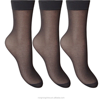 Chaussettes en nylon Hosiery Factory Chaussettes de cheville transparentes pour femmes