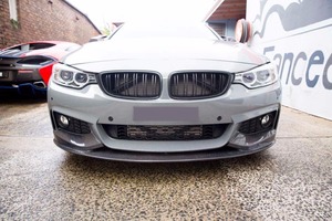 Divisor Delantero de Labio de Fibra de Carbono F32 M Tech para <span class=keywords><strong>BMW</strong></span> F33 F36 <span class=keywords><strong>430i</strong></span> 435i 440i M Sport 13-19 - Product Image 4