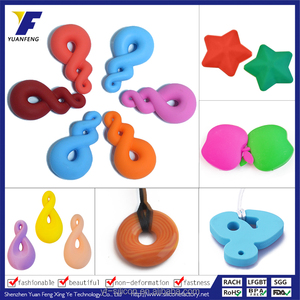 BPA libera <span class=keywords><strong>el</strong></span> colgante del dentición del bebé del silicón del dentier del silicón para las mamáes de cuidado - Product Image 4