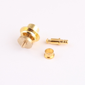 Gold Color 15mm Brass Wooden Box Push Press Button Lock Wholesale