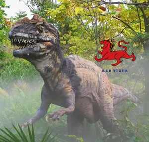 3d ديناصور بالرسوم المتحركة نموذج الحياة حجم ديناصور