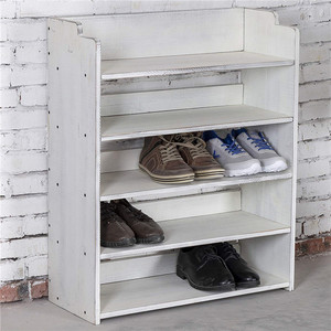 2021 New Modern Design Fashionable Simple 5-Layer <strong>White</strong> <strong>Shoe</strong> <strong>Rack</strong> Display Shelf Wood <strong>Shoe</strong> <strong>Racks</strong> for Living Room Home Furniture - Product Image 5