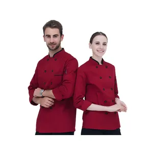 Roupas de cozinha uniforme chef oem