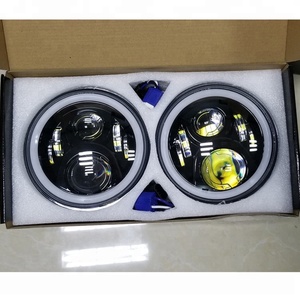 <span class=keywords><strong>2018</strong></span> Nueva Generación G2 G4 Super brillante 7 pulgadas alta baja y haz LED linterna para JEEP Wrangler con Ángel los ojos - Product Image 6