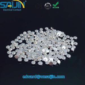 De alta calidad de plata de óxido de cadmio AgCdO contacto eléctrico remaches para grandes de relé - Product Image 3