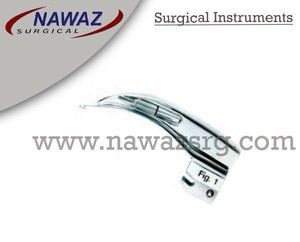 Laryngoscope en acier inoxydable de qualité supérieure lame Mcintosh Fig. 1 Laryngoscope de diagnostic chirurgical personnalisé de 90mm - Product Image 2