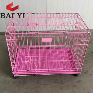 Roze Metalen Hondenkratten Kleurrijke Hondenbehuizing Te Koop - Product Image 2