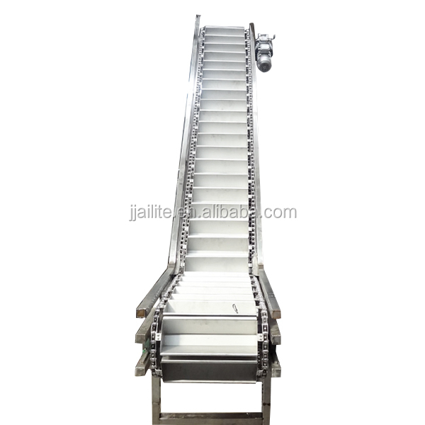 Цепной Лифт из нержавеющей стали для фруктов и овощей/конвейер