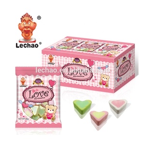 Produits halal, bonbons en forme de cœur, saveur de fruits, collation pour enfants, bonbons en mousse douce - Product Image 1