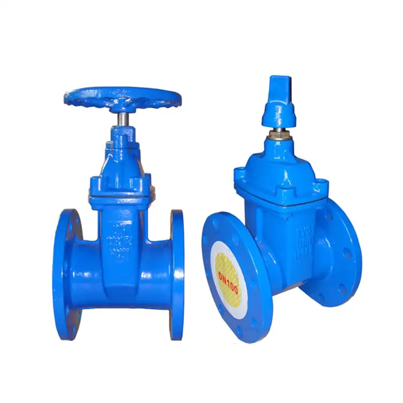 ISO9001 certificated cast iron gate valve BS5163 PN16 ductile iron gate valve sluice valve