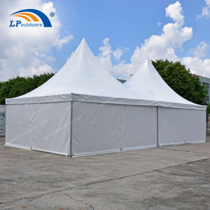 6x12M 60 người ngoài trời đôi đầu dễ dàng thiết lập Lều marquee tạm thời cho các sự kiện triển lãm thương mại - Product Image 4