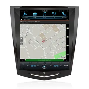 ZESTECH 10.4 इंच एंड्रॉयड ऊर्ध्वाधर स्क्रीन के लिए कैडिलैक एटीएस डीएसपी के साथ SRX कार डीवीडी रेडियो जीपीएस