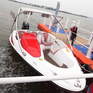 <span class=keywords><strong>Petit</strong></span> bateau à moteur hors-bord en fibre de verre - Product Image 3