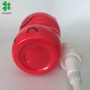 Caliente en goole mejor venta de 250ml de plástico de 8oz precioso animales de dibujos animados en forma de botella de loción para la loción del champú lavado a mano de jabón - Product Image 6