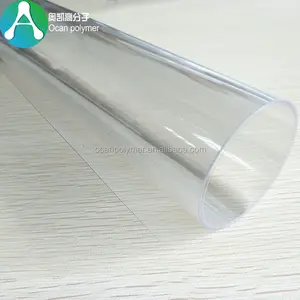 0.4mm clear transparent plastic Furniture decorated PVC hard sheet film