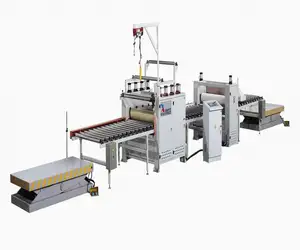 Woodworking plastic film PVC MDF laminating machine for 4*8 foot