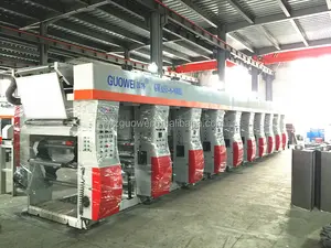 ASY-B1 Automatic Rotogravure Plastic Label Printing Machine For Sale