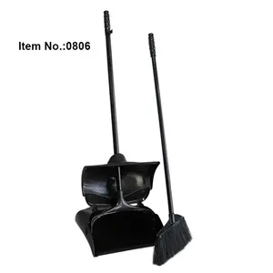 HQ0806 heavy duty lobby cleaning dustproof dustpan with broom for USA market